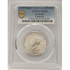 AUSTRALIA 1927 . FLORIN . PARLIAMENT HOUSE . COMMEMORATIVE